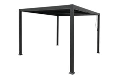 Viole Overkapping  300 x 300 cm - Dark Grey