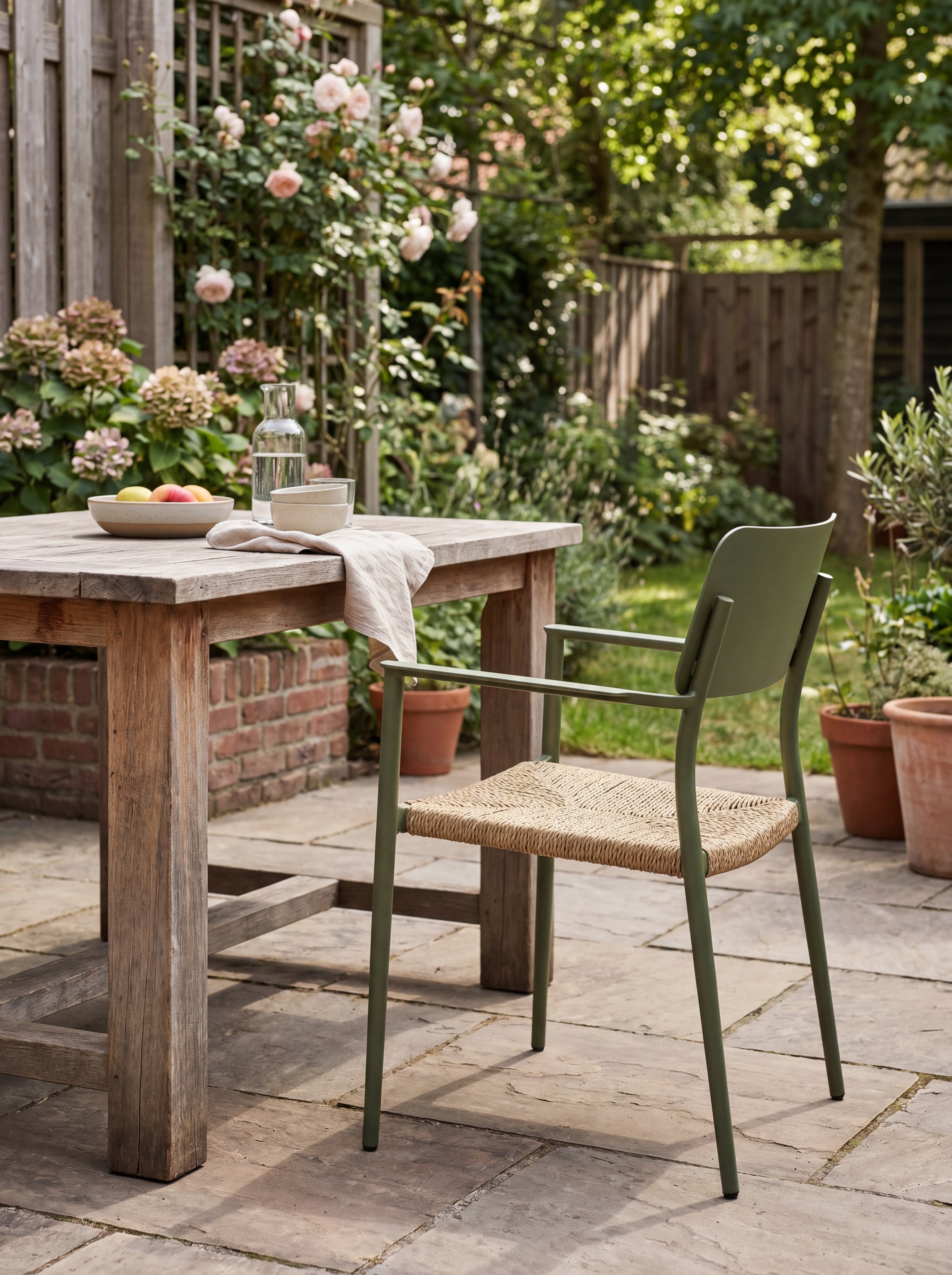 Chester Dining Gartenstuhl - Green