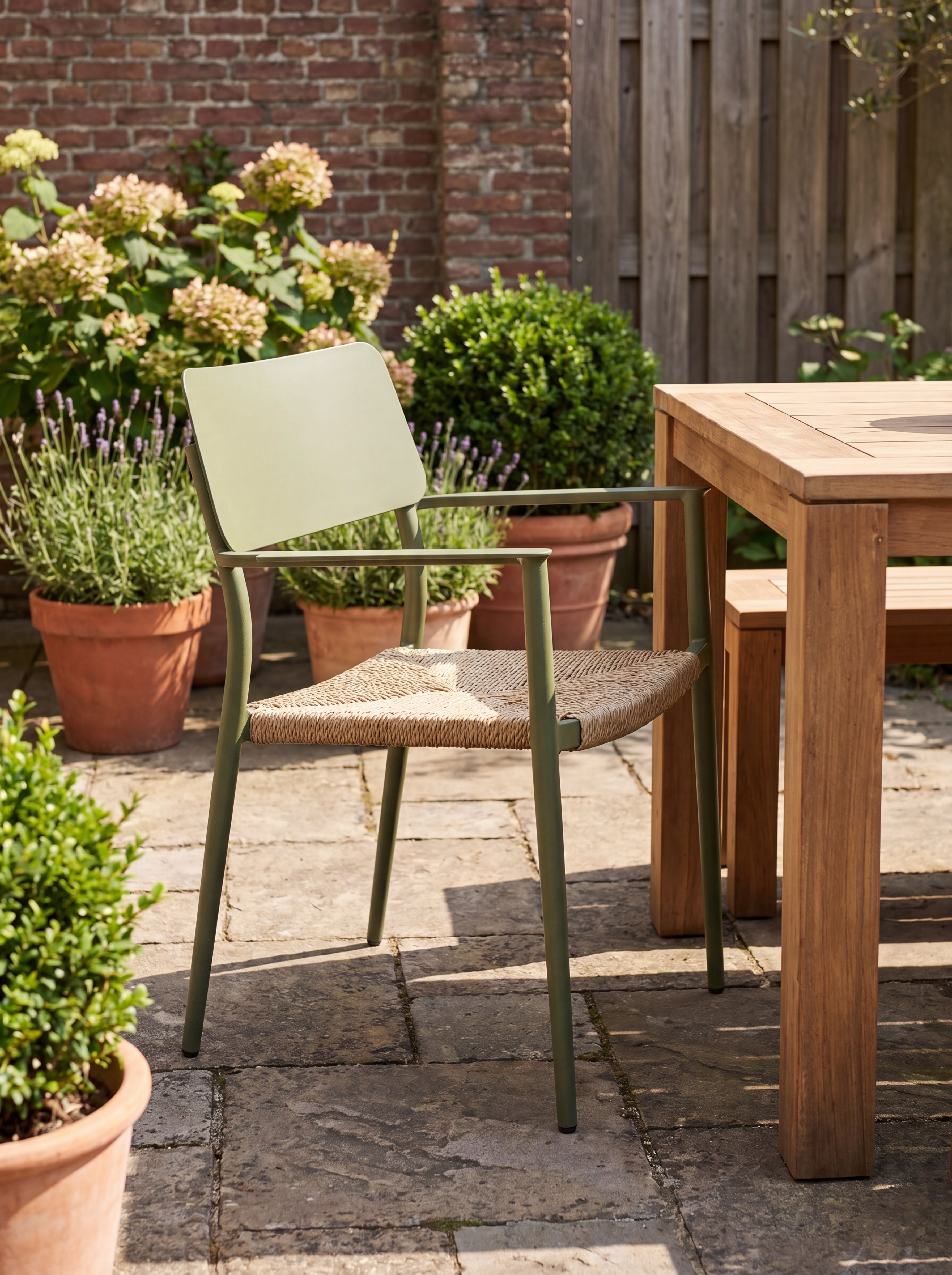 Chester Dining Gartenstuhl - Green