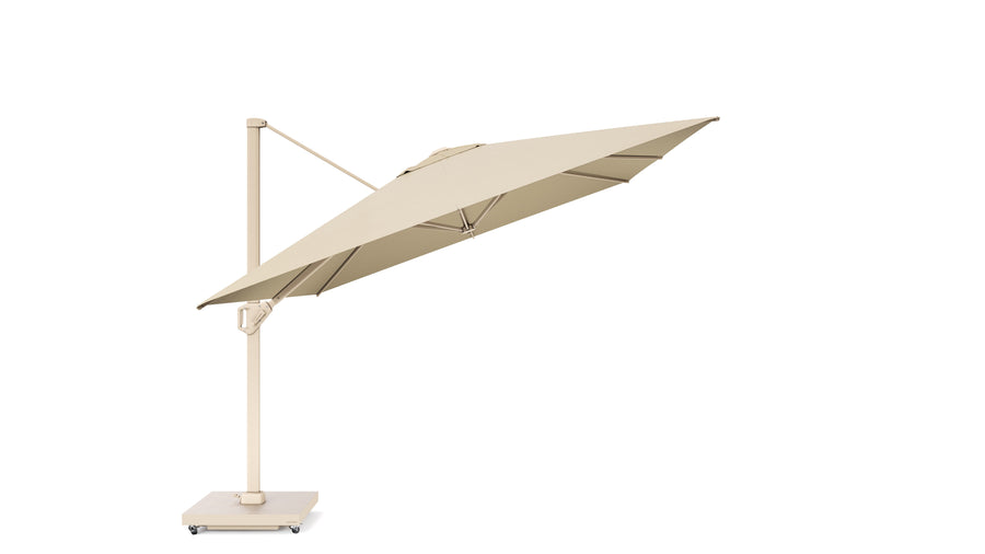 Ampelschirm 4 x 3 m - Platinum Challenger T1 - Sandstone Champagne