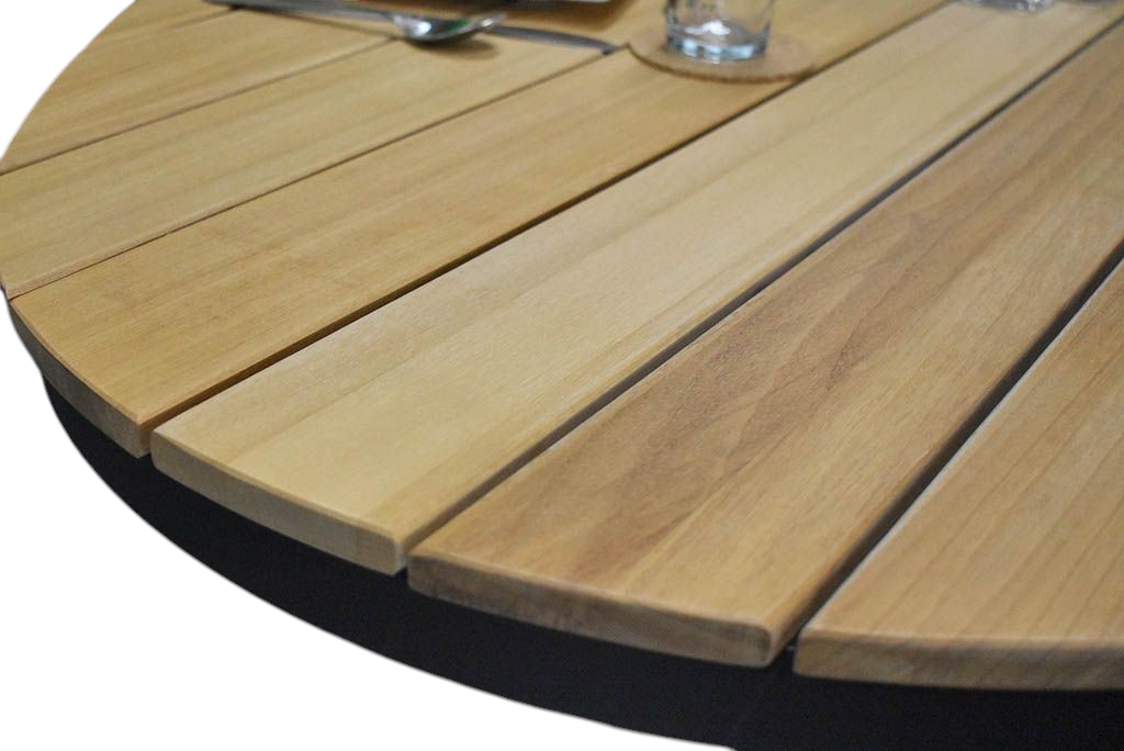 Akron Ovale Tuintafel 180 cm - Teak