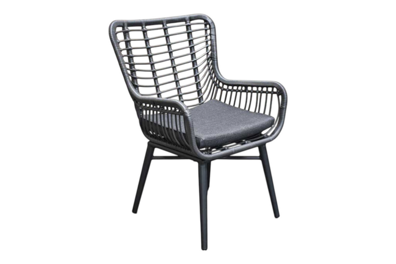 Alba Dining Tuinstoel - Rock Grey