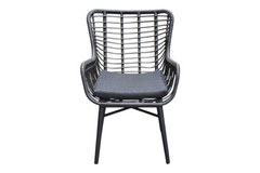 Alba Dining Tuinstoel - Rock Grey