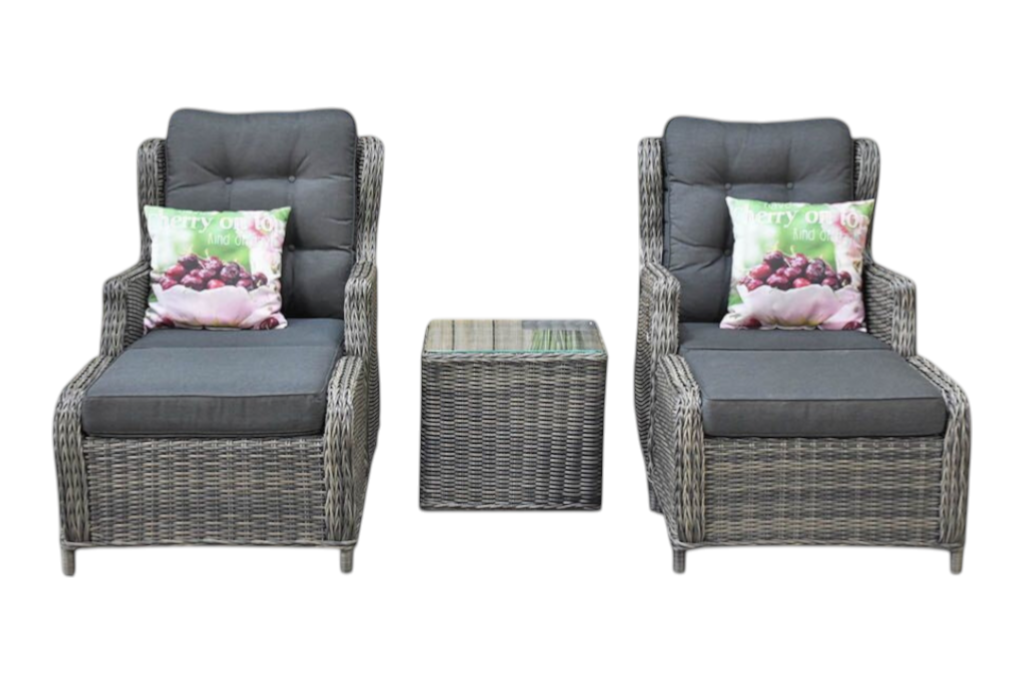 Alicante Verstelbare Loungeset - Kobo Grey