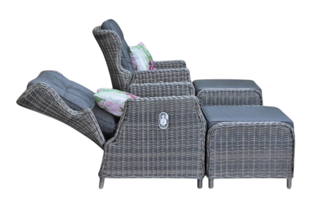 Alicante Verstelbare Loungeset - Kobo Grey