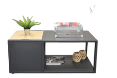 Athene Hoek Loungeset - Black / Ja / Rechts