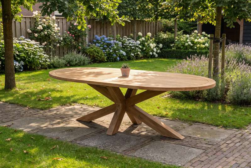 Öl oder Lasur für dein Teak-Gartenmöbel: keine Qualitätsfrage, eine Geschmacksfrage