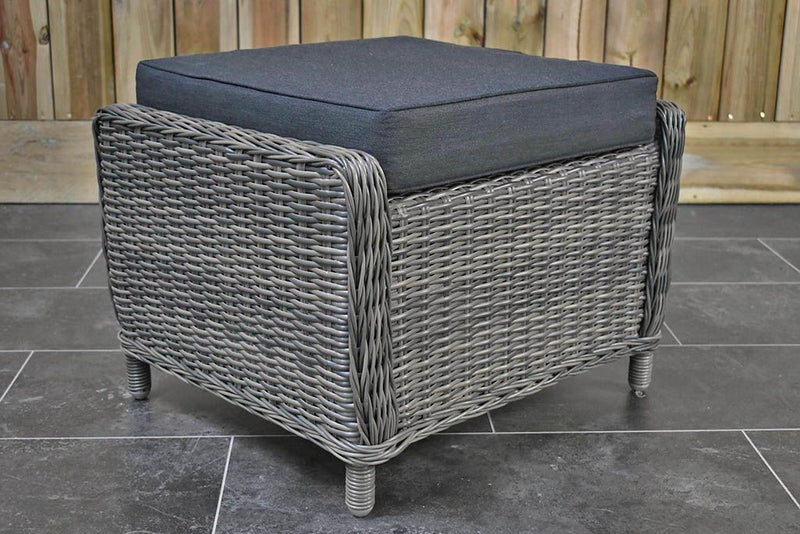 Cancun-Darwin Gartenmöbel-Set für 6 Personen – Teak / Kobo Grey