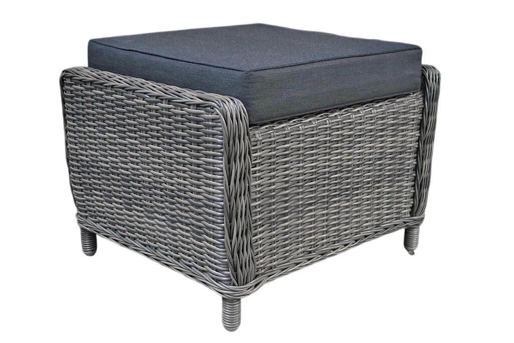 Brasil-Delano Tuinset 4 Personen - Glas / Kobo Grey