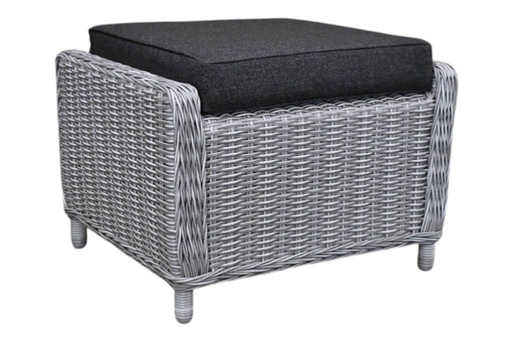 Barcelona Hocker - Light Kobo Grey