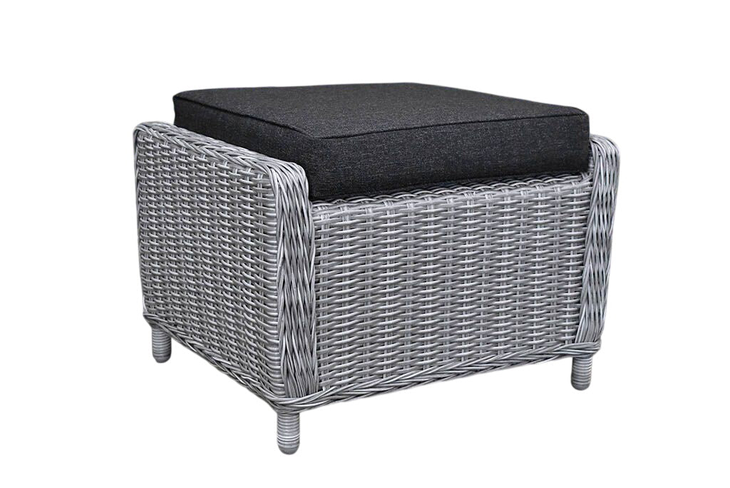 Madrid Verstelbare Dining Loungeset 6 Personen - Spraystone / Light Kobo Grey / Hoog XL