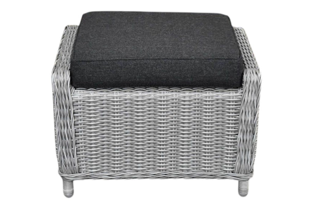 Barcelona Hocker - Light Kobo Grey