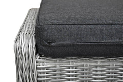 Barcelona Hocker - Light Kobo Grey