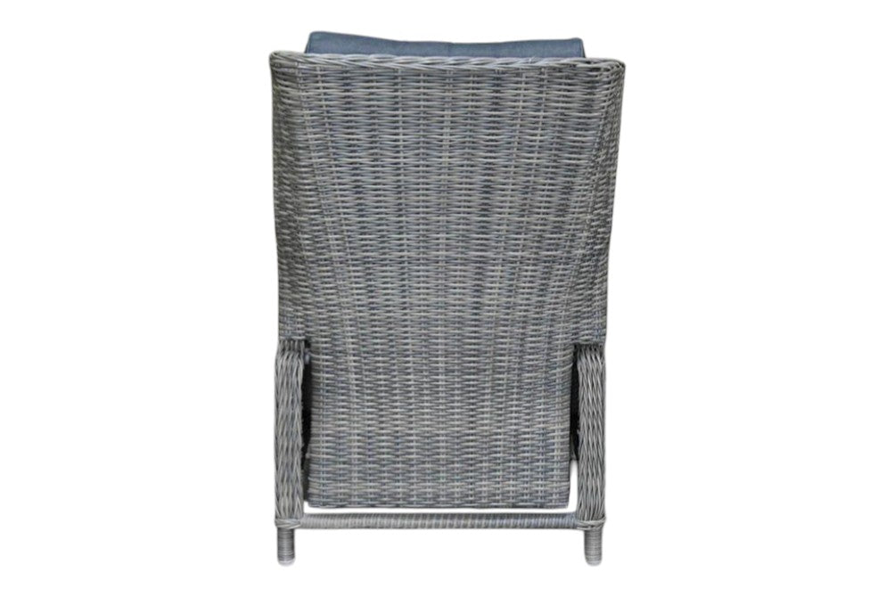 Surakarta-Barcelona verstelbare Tuinset 4 Personen - Kobo Grey