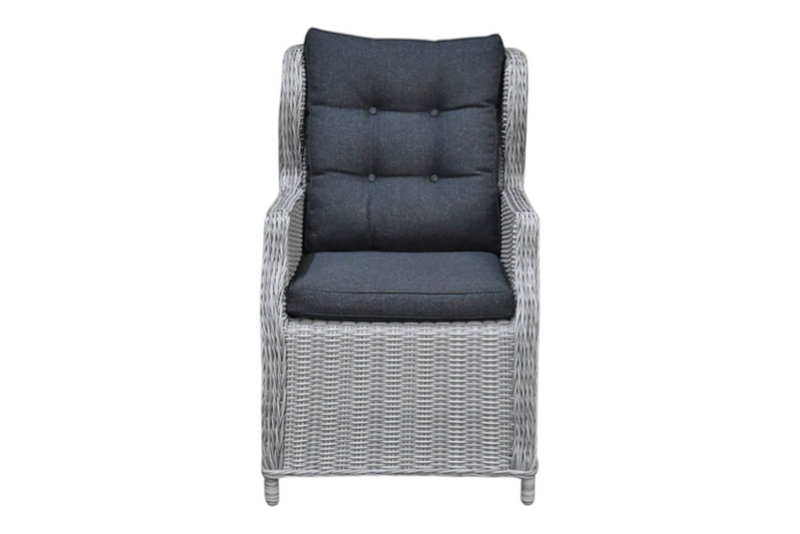 Barcelona Verstelbare Tuinstoel - Light Kobo Grey