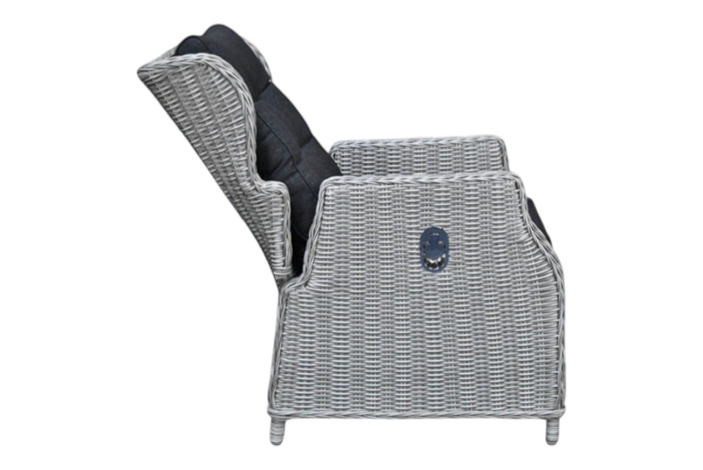 Barcelona Verstelbare Tuinstoel - Light Kobo Grey