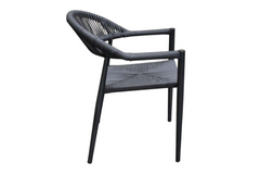 Barge Dining Tuinstoel - Anthracite