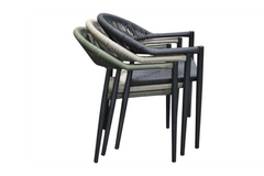 Barge Dining Tuinstoel - Anthracite