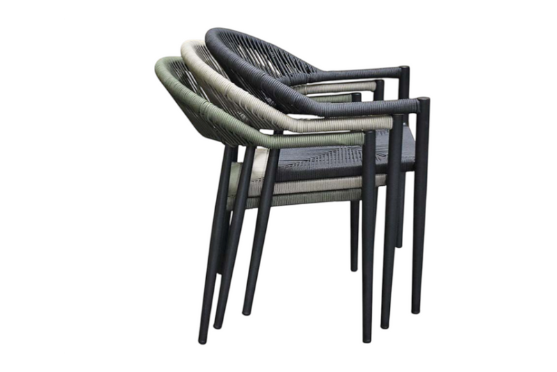 Barge Dining Tuinstoel - Anthracite