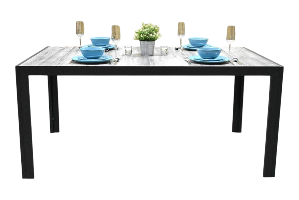 Bergamo Rechthoekige Tuintafel 165 cm