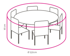 Beschermhoes Rond  320 cm