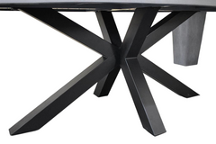 Bixley Ovale Tuintafel 200 cm - Polystone