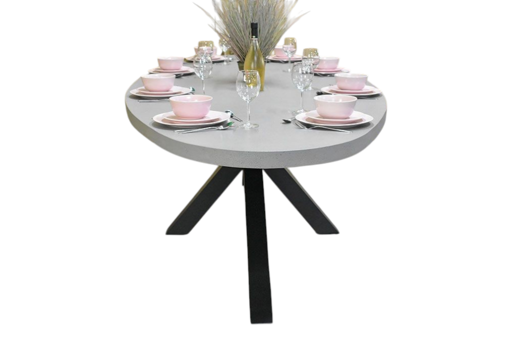 Bixley Ovale Tuintafel 280 cm - Polystone