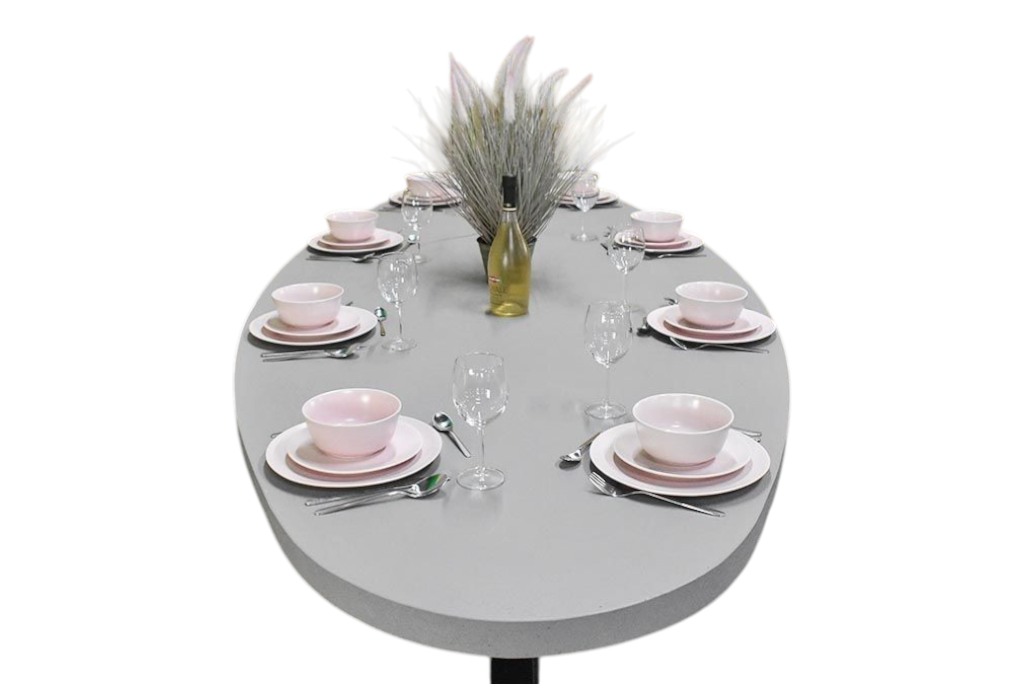 Bixley Ovale Tuintafel 280 cm - Polystone