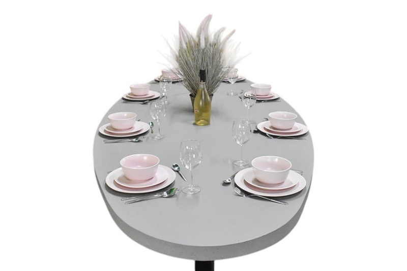 Bixley Ovale Tuintafel 280 cm - Polystone