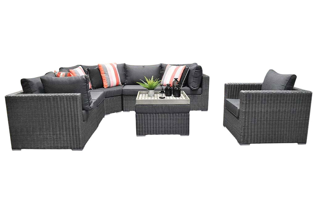 Boston XL Hoek Loungebank + 1 stoel