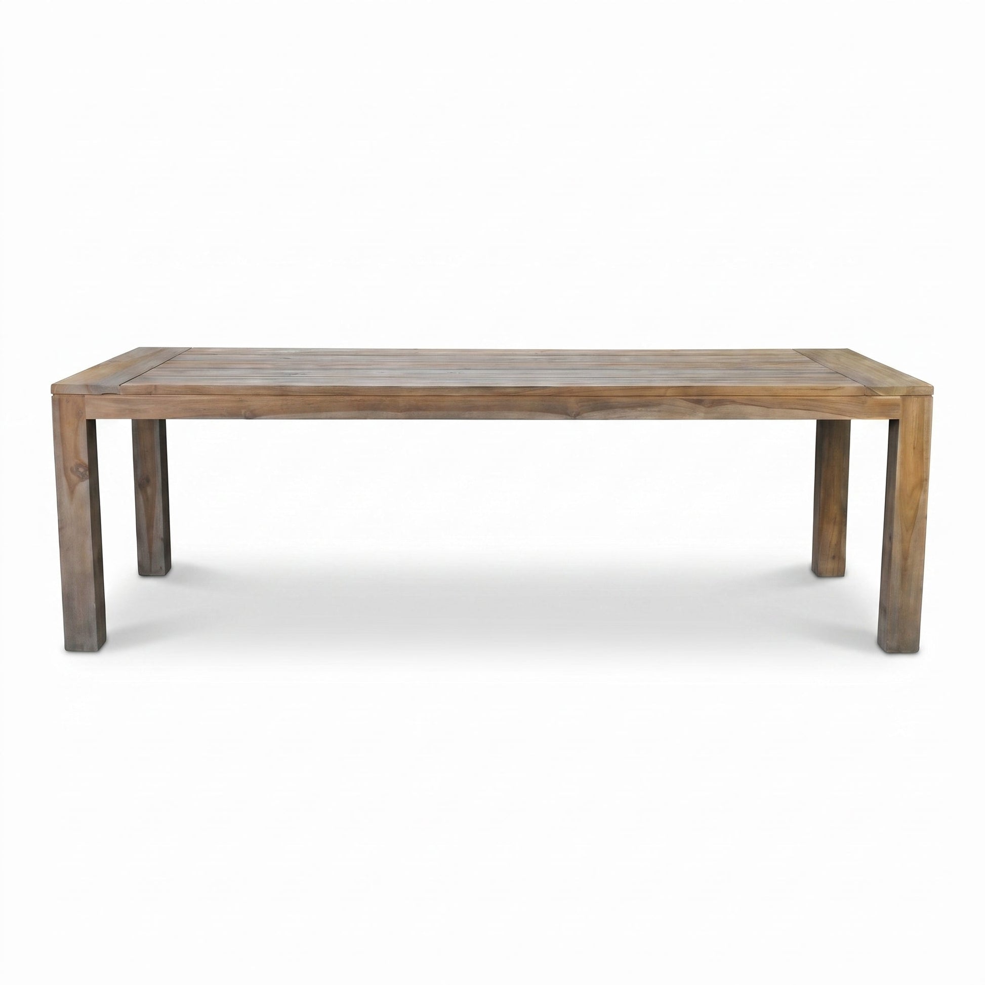 Cancun Rechthoekige Teak Tuintafel 300 cm - Teak in einem stimmungsvollen Garten - Outnest Gartenmöbel