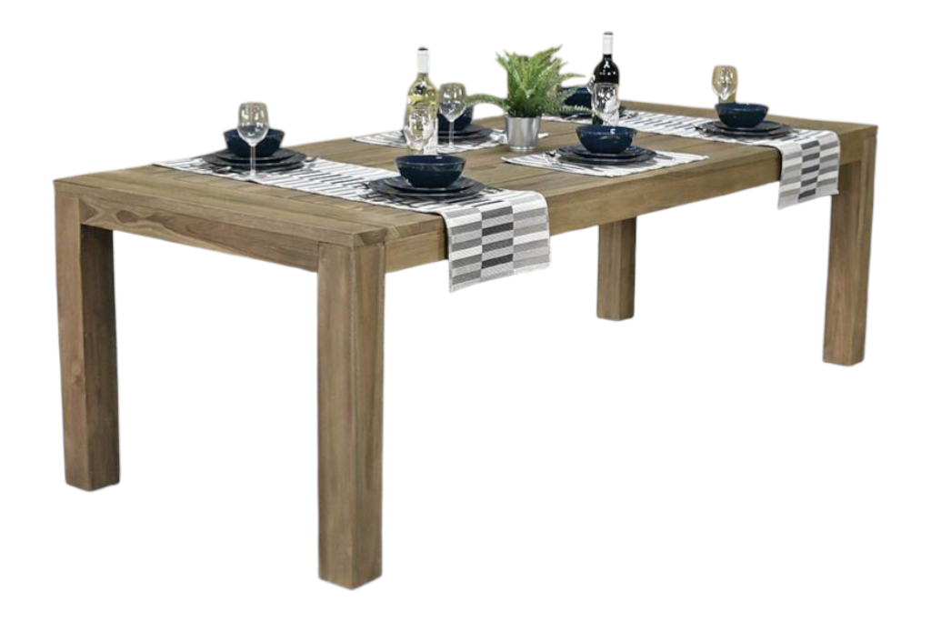 Cancun Rechthoekige Teak Tuintafel 240 cm - Teak