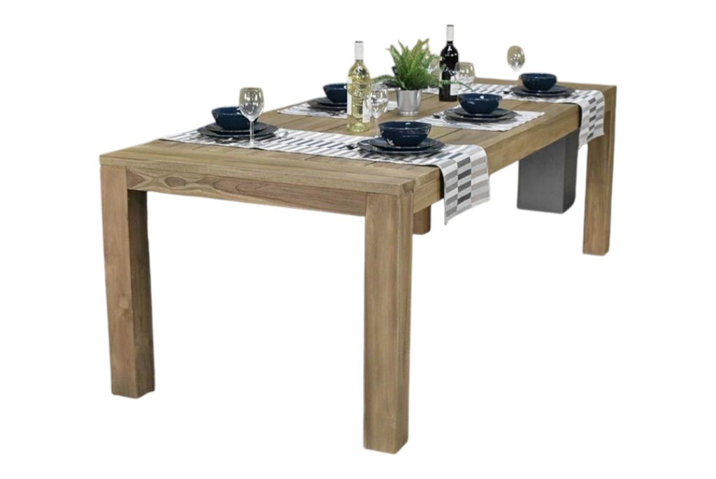 Cancun Rechthoekige Teak Tuintafel 240 cm - Teak