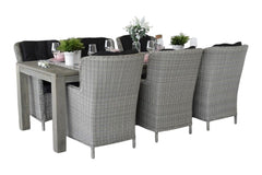 Marina Dining Tuinstoel - Light Kobo Grey