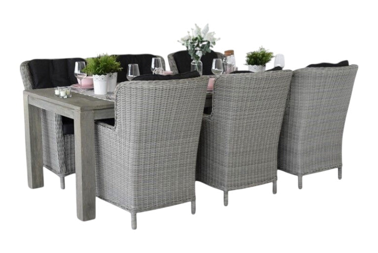 Marina Dining Tuinstoel - Light Kobo Grey