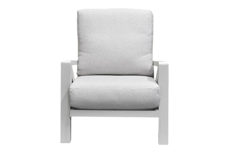 Carini Loungestoel - White