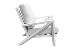Carini Loungestoel - White
