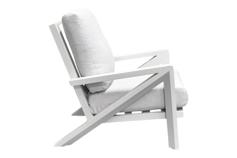 Carini Loungestoel - White