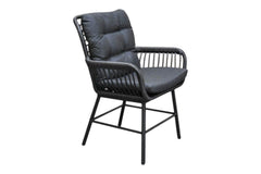 Carlton Dining Tuinstoel - Charcoal