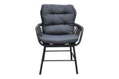 Carlton Dining Tuinstoel - Charcoal