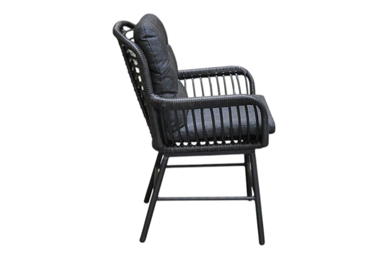 Carlton Dining Tuinstoel - Charcoal