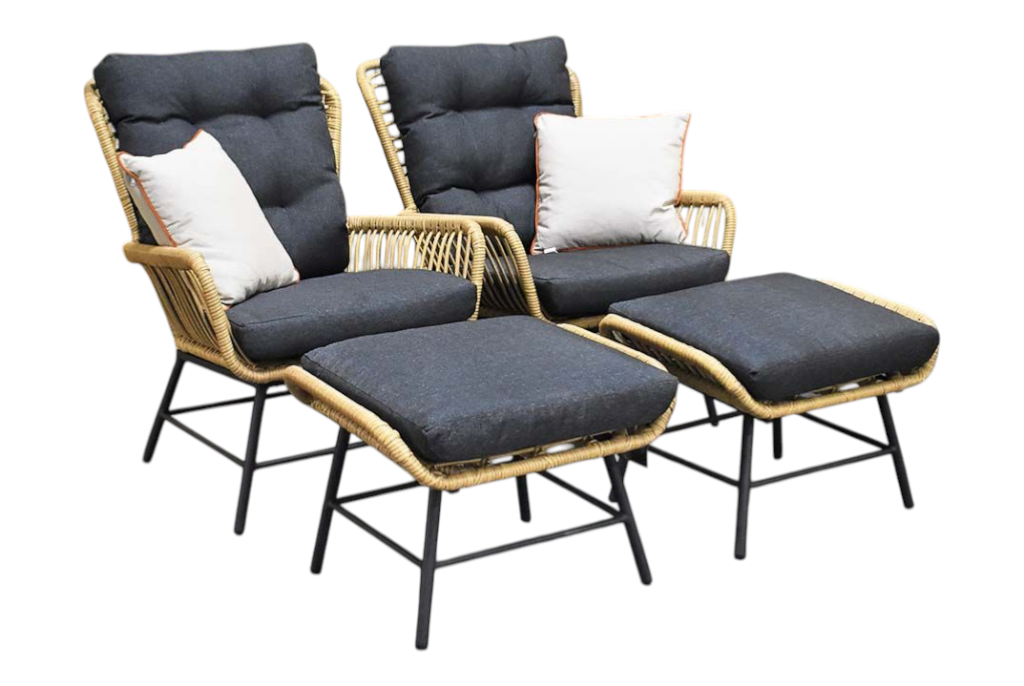 Carlton Loungeset - Bamboo