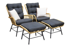 Carlton Loungeset - Bamboo