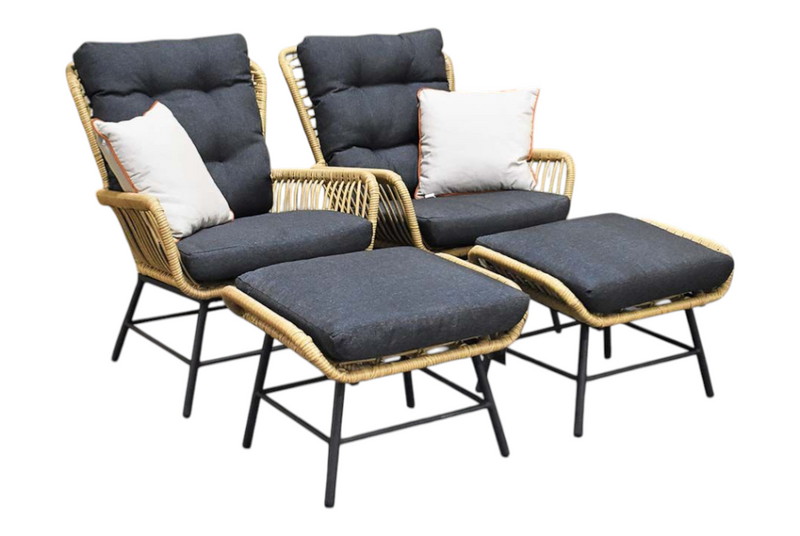 Carlton Loungeset - Bamboo