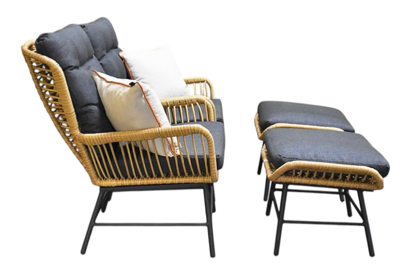 Carlton Loungeset - Bamboo