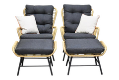 Carlton Loungeset - Bamboo