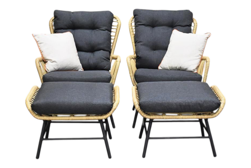 Carlton Loungeset - Bamboo