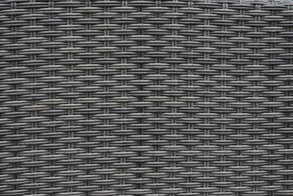 Las Palmas Hoek Loungeset - Dark Grey / Lage tafel, glas / Links