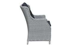 Darwin Dining Tuinstoel - Light Kobo Grey