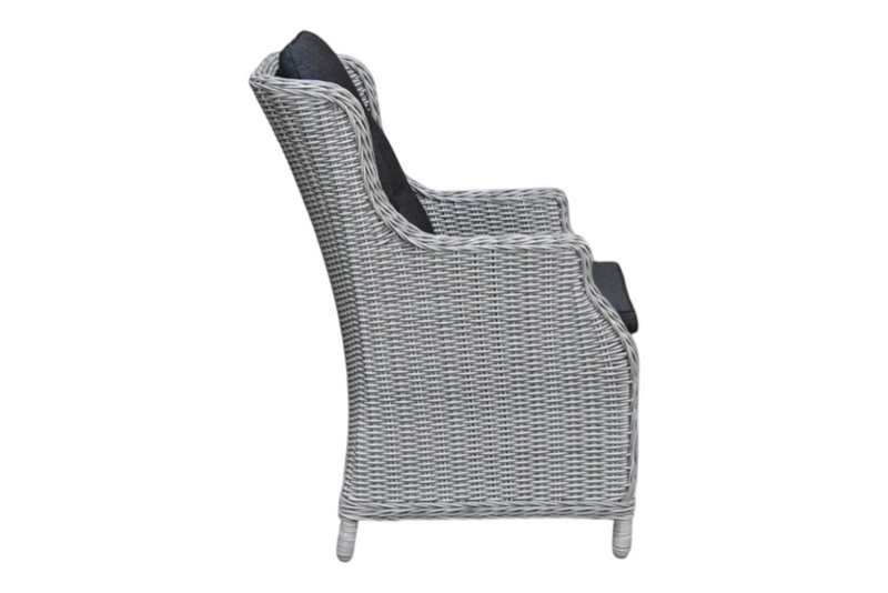 Darwin Dining Tuinstoel - Light Kobo Grey